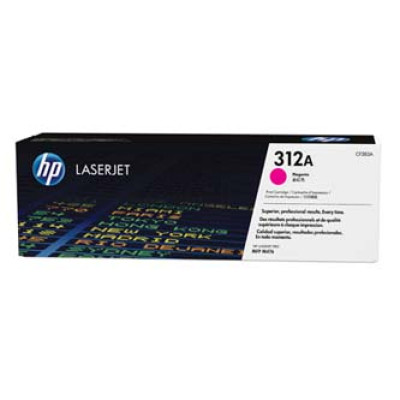 HP CF383A (312A), originální toner, purpurový, 2700 stran