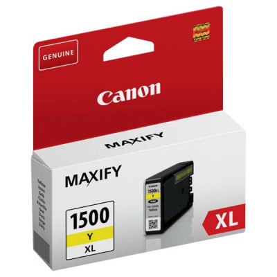 Canon PGI-1500Y XL (9195B001), originální inkoust, žlutý, 12 ml, XL