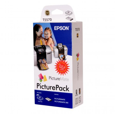 Epson T5570 (C13T557040BD), originální inkoust, CMYK/LC/LM, 50 ml, 6-pack