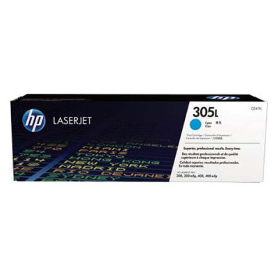 HP CE411L (305L), originální toner, azurový, 1400 stran