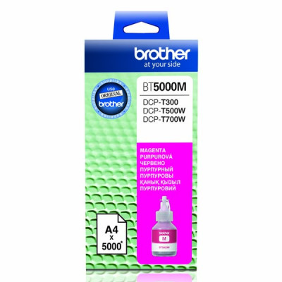 Brother BT-5000M, originální inkoust, purpurový, 5000 stran (41,8 ml)