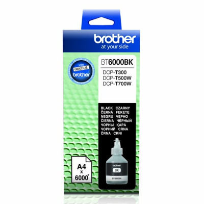 Brother BT-6000Bk, originální inkoust, černý, 6000 stran (108 ml)