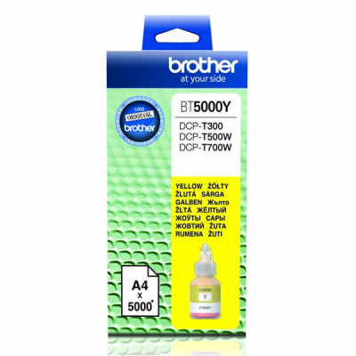 Brother BT-5000Y, originální inkoust, žlutý, 5000 stran (41,8 ml)