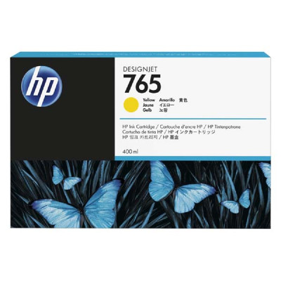 HP F9J50A (765), originální inkoust, žlutý, 400 ml