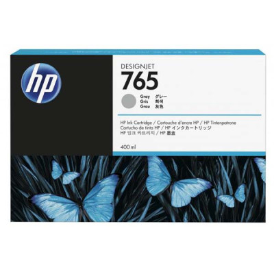 HP F9J53A (765), originální inkoust, šedý, 400 ml