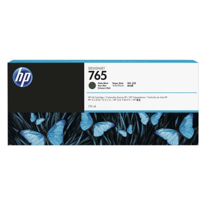 HP F9J55A (765), originální inkoust, matně černý, 775 ml