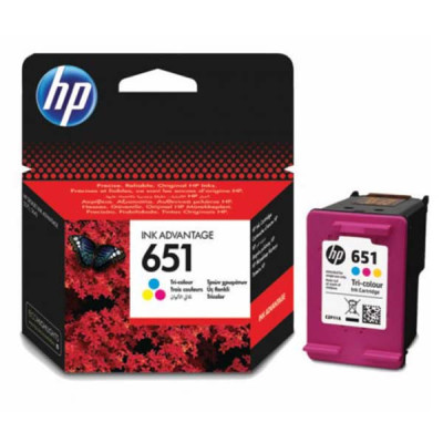 HP C2P11AE (651), originální inkoust, barevný, 300 stran