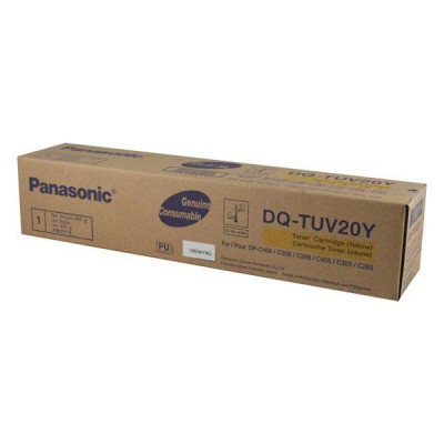 Panasonic DQ-TUV20Y, originální toner, žlutý, 20000 stran