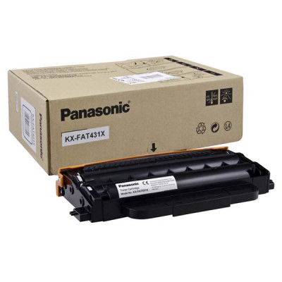 Panasonic KX-FAT431X, originální toner, černý, 6000 stran