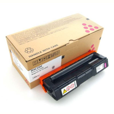 Ricoh 407533, originální toner, purpurový, 4000 stran