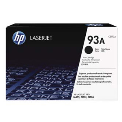 HP CZ192A (93A), originální toner, černý, 12000 stran