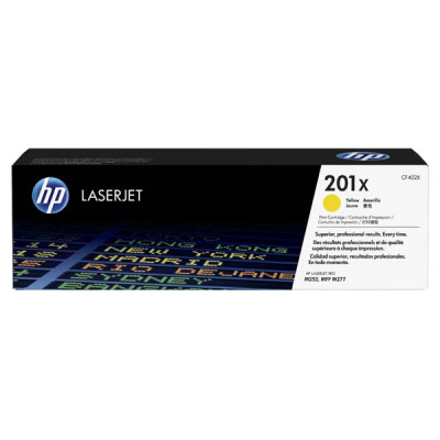 HP CF402X (201X), originální toner, žlutý, 2300 stran