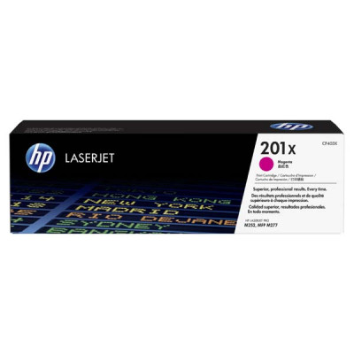 HP CF403X (201X), originální toner, purpurový, 2300 stran