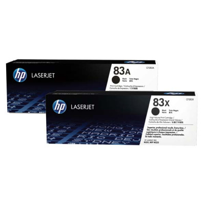 HP CF283AD (83A), originální toner, černý, 2 × 1500 stran, 2-pack