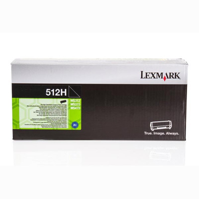 Lexmark 51F2H00, originální toner, černý, 5000 stran