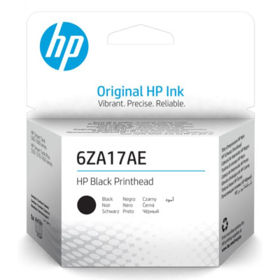 HP 6ZA17AE, originální tisková hlava, černá