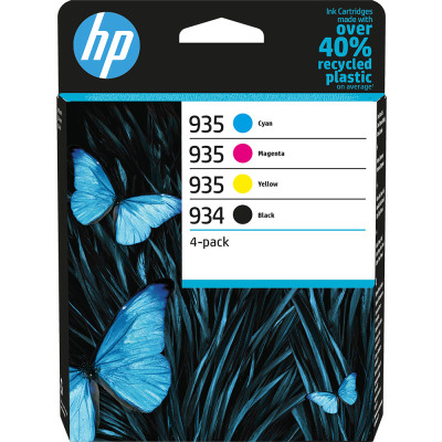 HP 6ZC72AE (934/935), originální inkoust, CMYK, 400 stran, 4-pack