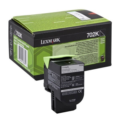 Lexmark 70C20K0 (70C20KE), originální toner, černý, 1000 stran