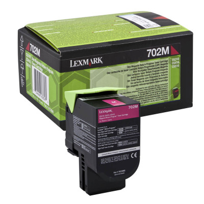 Lexmark 70C20M0 (70C20ME), originální toner, purpurový, 1000 stran