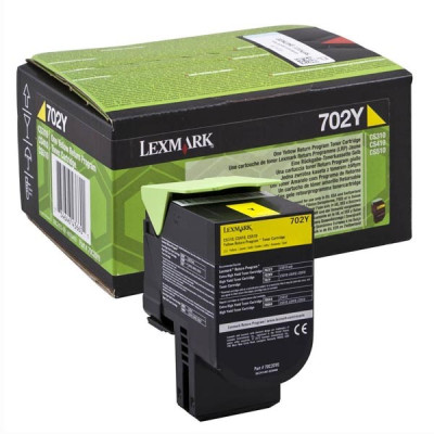 Lexmark 70C20Y0 (70C20YE), originální toner, žlutý, 1000 stran