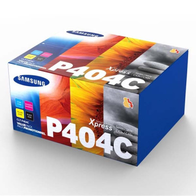 Samsung CLT-P404C (SU365A), originální toner, CMYK, 3 × 1000 + 1500 stran, 4-pack