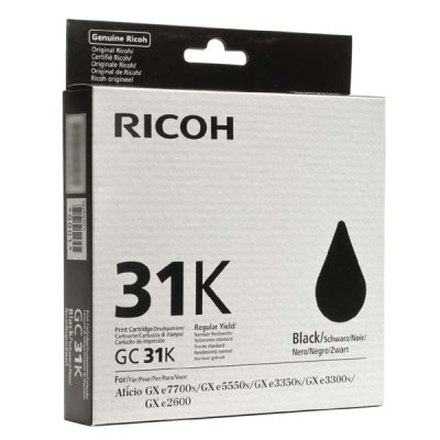 Ricoh GC-31K (405688), originální inkoust, černý