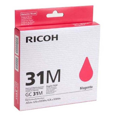 Ricoh GC-31M (405690), originální inkoust, purpurový