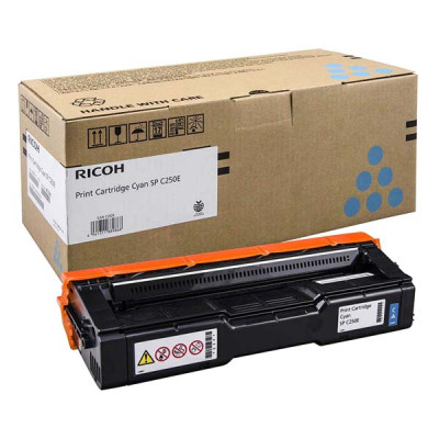 Ricoh 407544, originální toner, azurový, 1600 stran