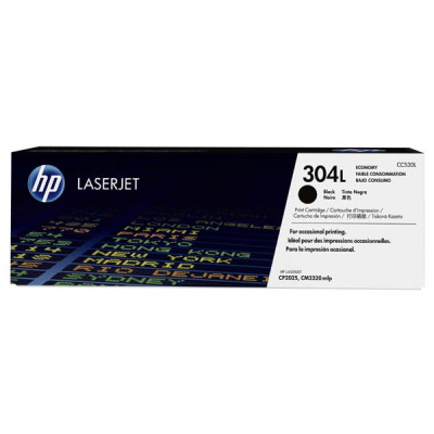 HP CC530L (304L), originální toner, černý, 1200 stran