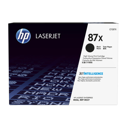 HP CF287X (87X), originální toner, černý, 18000 stran