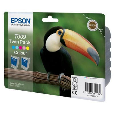 Epson T009402 (C13T00940210), originální inkoust, barevný, 2 × 330 stran (2 × 66 ml), 2-pack