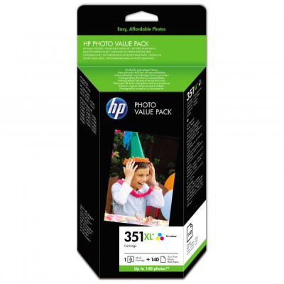 HP Q8848EE (351XL), originální inkoust, CMY, 3-pack