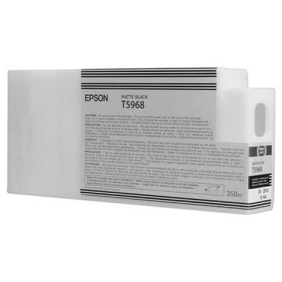 Epson T5968 (C13T596800), originální inkoust, matně černý, 350 ml