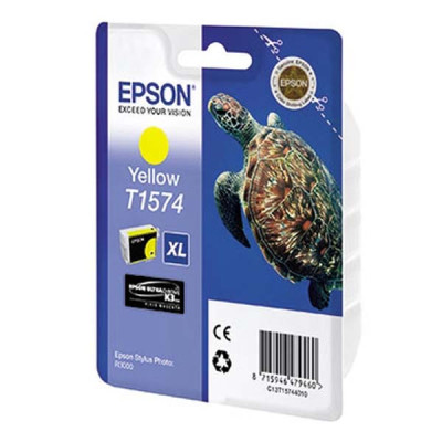 Epson T1574 (C13T15744010), originální inkoust, žlutý, 25,9 ml