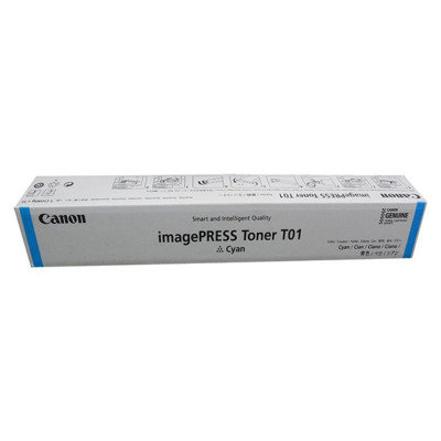 Canon T01C (8067B001), originální toner, azurový, 39500 stran