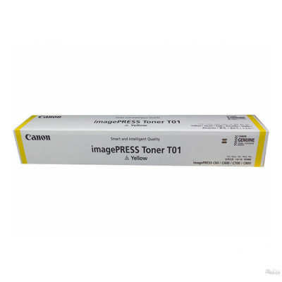 Canon T01Y (8069B001), originální toner, žlutý, 39500 stran