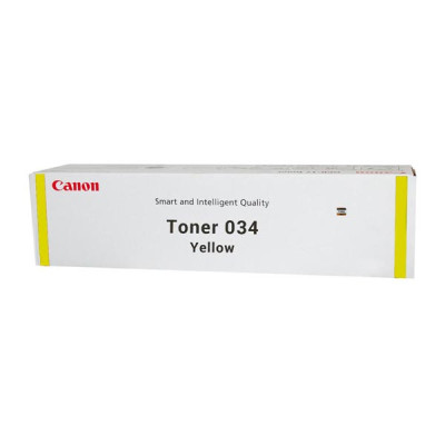 Canon 034Y (9451B001), originální toner, žlutý, 7300 stran