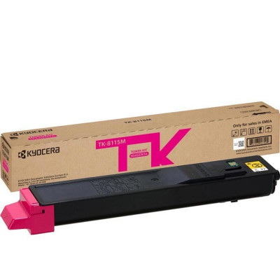 Kyocera TK-8115M (1T02P3BNL0), originální toner, purpurový, 6000 stran