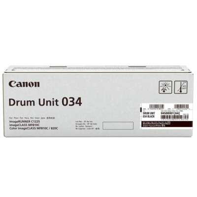 Canon 034Bk (9458B001), originální válec, černý, 32500 stran