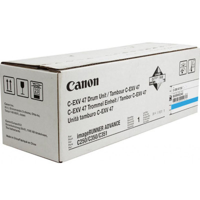 Canon C-EXV47C (8521B002), originální válec, azurový, 33000 stran