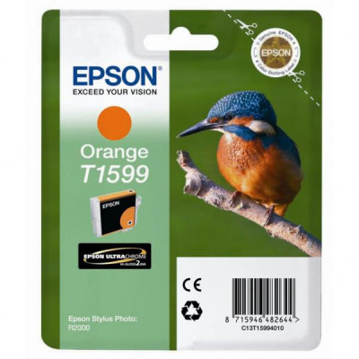 Epson T1599 (C13T15994010), originální inkoust, oranžový, 17 ml