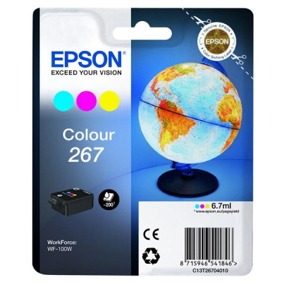 Epson T2670 (C13T26704010), originální inkoust, barevný, 6,7 ml