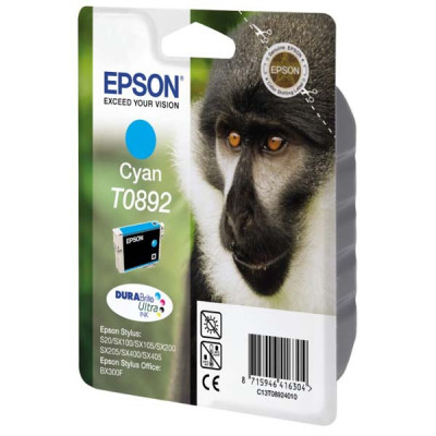 Epson T0892 (C13T08924011), originální inkoust, azurový, 3,5 ml