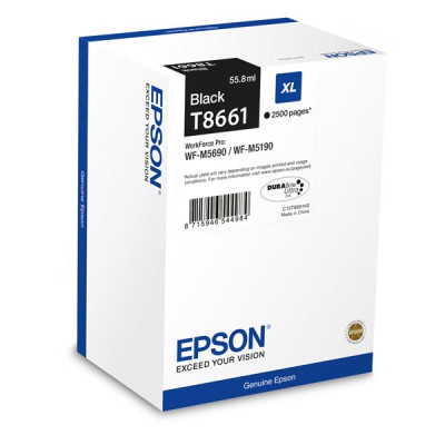 Epson T8651XXL (C13T865140), originální inkoust, černý, 10000 stran (221 ml)