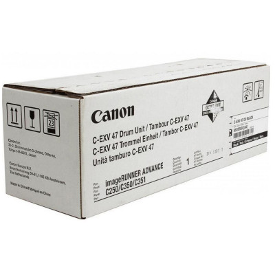 Canon C-EXV47Bk (8520B002), originální válec, černý, 39000 stran