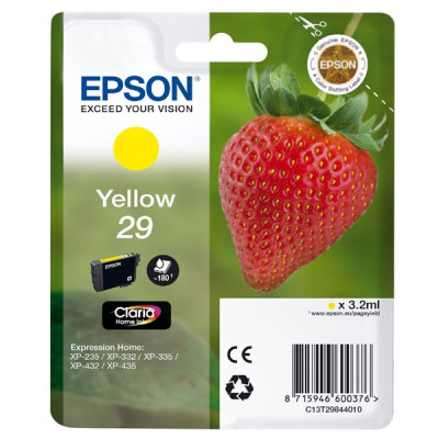 Epson T2984 (C13T29844012, 29), originální inkoust, žlutý, 3,2 ml