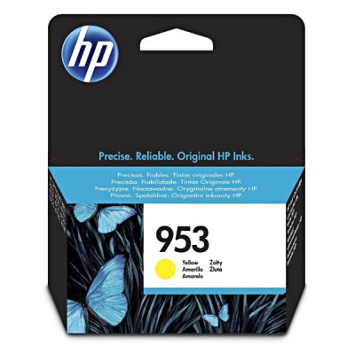 HP F6U14AE (953), originální inkoust, žlutý, 700 stran (10 ml)