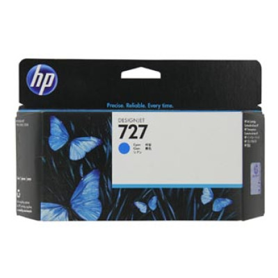 HP F9J76A (727), originální inkoust, azurový, 300 ml