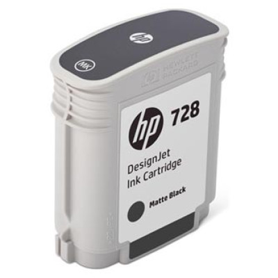 HP F9J64A (728), originální inkoust, matně černý, 69 ml