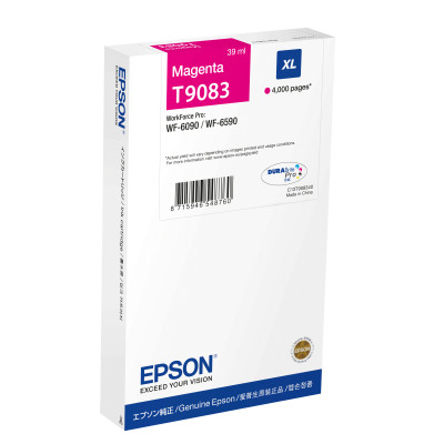 Epson T9083XL (C13T908340), originální inkoust, purpurový, 39 ml